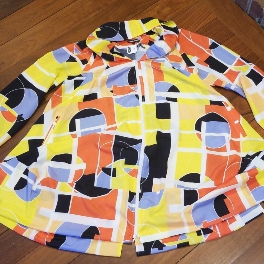 NWT Samuel Dong Abstract Top - Picture 2 of 5